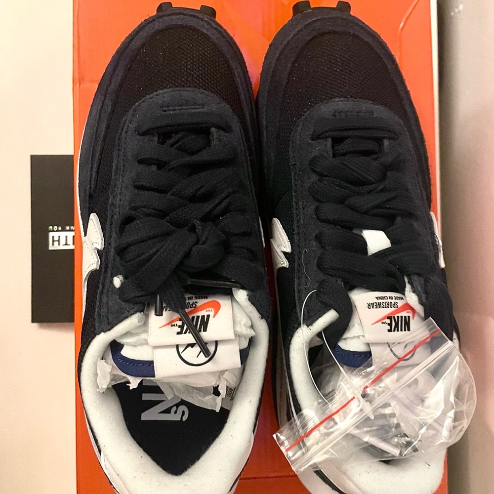 Nike LD Waffle SF Sacai Fragment Blue Void - Picture 2 of 9